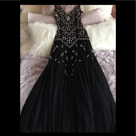 Free People Limited Edition Black Maxi Dress - Picture 2 of 5